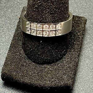 Nwt Unisex Stainless Steel Unisex band SZ‎ 10
